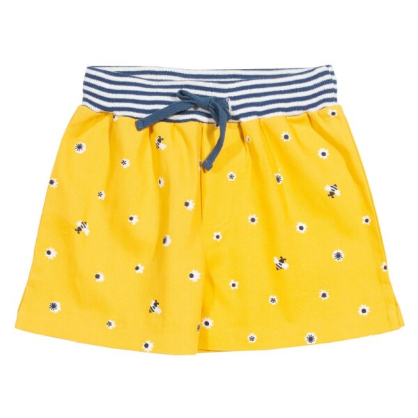 Shorts Honigbienen gelb