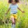 Shorts Honigbienen gelb