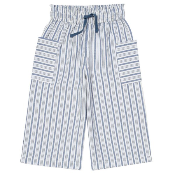 Culotte Streifen blau