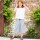 Culotte Streifen blau