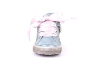 Sneaker Glitzer hellblau