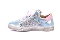 Sneaker Glitzer hellblau