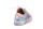 Sneaker Glitzer hellblau