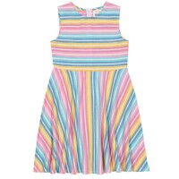 Skaterkleid Streifen bunt