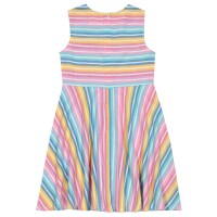 Skaterkleid Streifen bunt