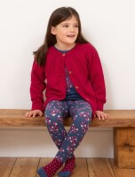 Leggings no place like home navy - 110