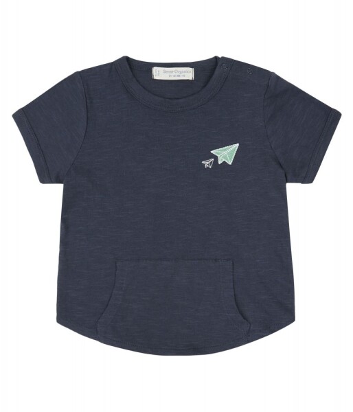 Tamo T-Shirt Papierflieger navy
