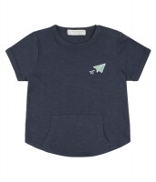 Tamo T-Shirt Papierflieger navy