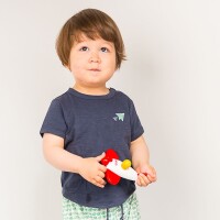 Tamo T-Shirt Papierflieger navy