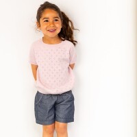 Olivia Shorts feine Streifen navy