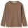 Stig Langarmshirt coffee melange - 110