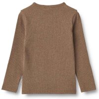Stig Langarmshirt coffee melange - 122