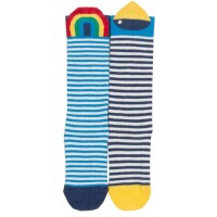 Kniestr&uuml;mpfe Segelboot 2er-Pack