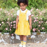 Tr&auml;gerkleid Honigbienen gelb