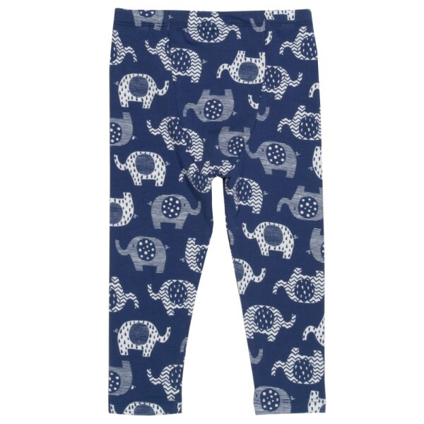 Leggings Elefanten marine