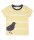Ibon T-Shirt Vogel Ringel gelb