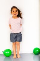 Lucia T-Shirt Lochmuster rose