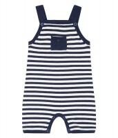 Luca Strick-Tr&auml;gerhose navy/natur
