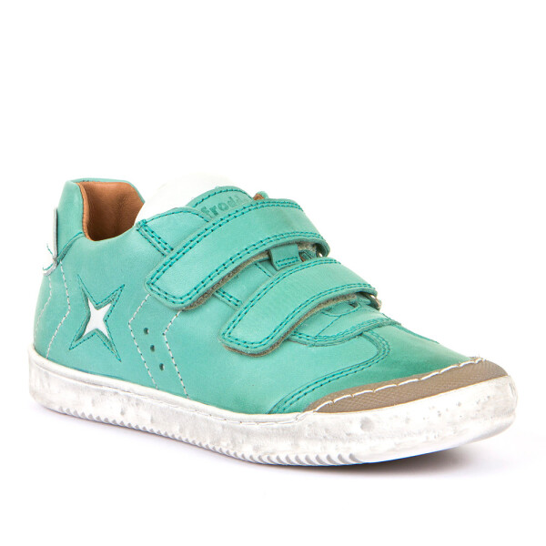 Froddo Halbschuhe Klett Stern mint-weiß