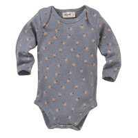 Body langarm Pusteblume blau - 74/80