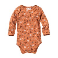 Body langarm Bl&uuml;mchen siena - 74/80