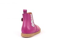 Chelsea Boots Blumen fuchsia