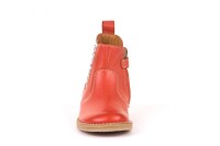 Chelsea Boots Blumen korallenrot