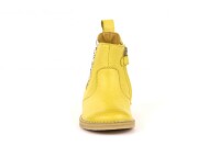 Chelsea Boots Blumen limonengelb