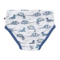 Slip Jungen Cham&auml;leon wei&szlig;