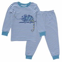 Pyjama Cham&auml;leon Streifen blau