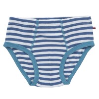 Slip Jungen Streifen blau