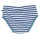 Slip Jungen Streifen blau