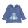 Shirt Langarm Frosch jeansblau melange