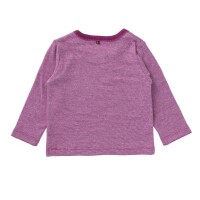 Shirt Langarm V&ouml;gelchen pink melange
