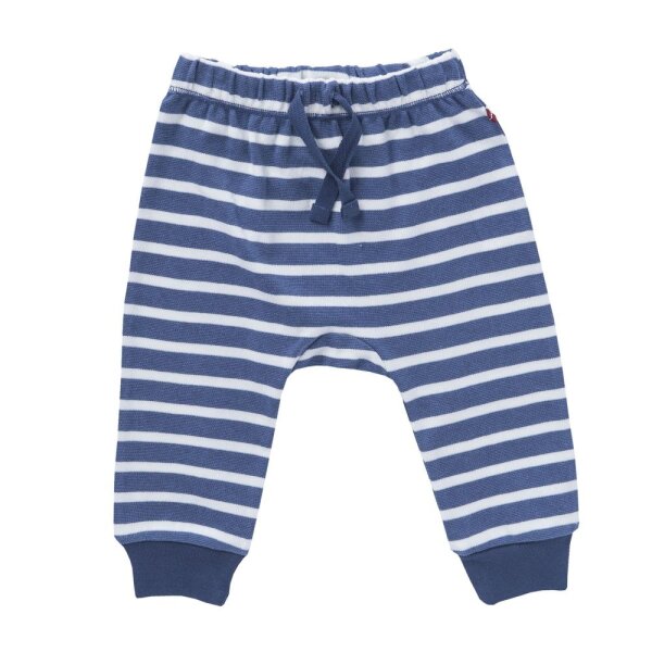 Pumphose Jersey Streifen jeansblau