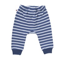 Pumphose Jersey Streifen jeansblau
