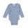 Body langarm BW/Wolle/Seide hellblau melange