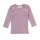 Shirt langarm BW/Wolle/Seide rosa melange