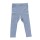 Leggings BW/Wolle/Seide hellblau melange