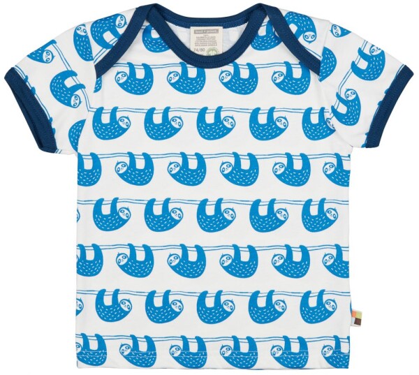 T-Shirt Faultiere cobalt