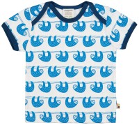 T-Shirt Faultiere cobalt