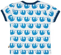 T-Shirt Faultiere cobalt