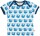 T-Shirt Faultiere cobalt