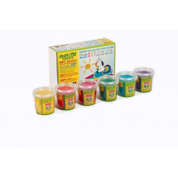 Nawaro Softknete Einhorn 6er Set