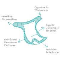 Mioduo &Uuml;berhose Giraffen Gala