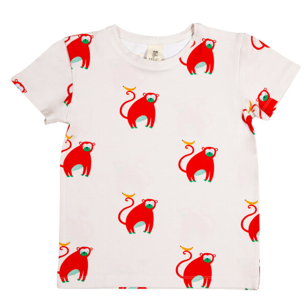T-Shirt Affen rot