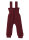 Strick-Trägerhose cassis - 86/92