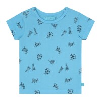 T-Shirt K&auml;fer blau
