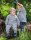 Baby-Hose Wollfleece hellgrau melange