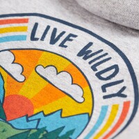 Bowen Colour Block Hoodie Live Wildly - 110/116